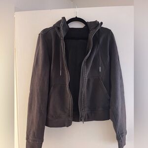 Lululemon black zip sweatshirt